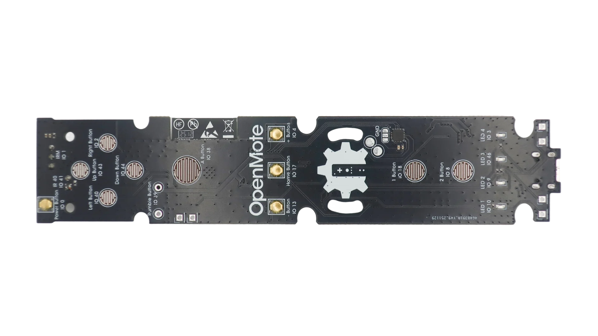 OpenMote PCB top
